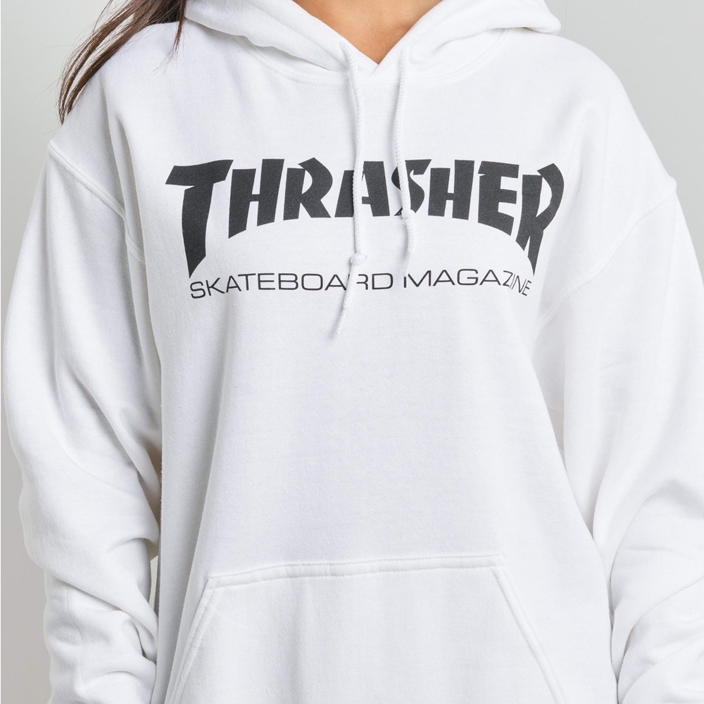 Thrasher White Hoodie